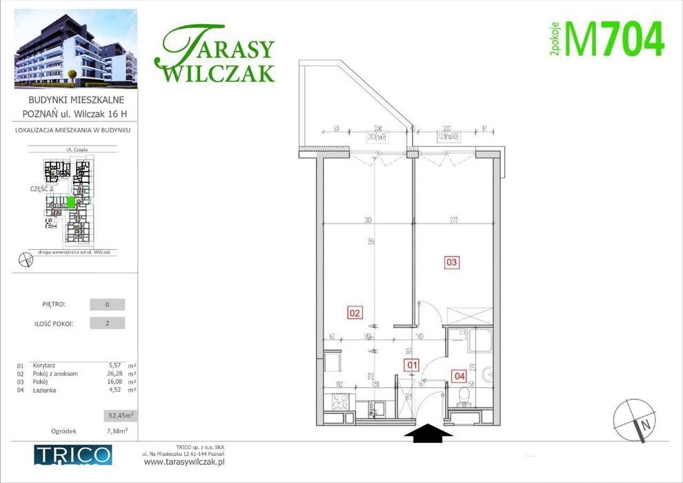 Tarasy Wilczak - IV etap PŁATNOŚĆ 20/80 - Widok 2