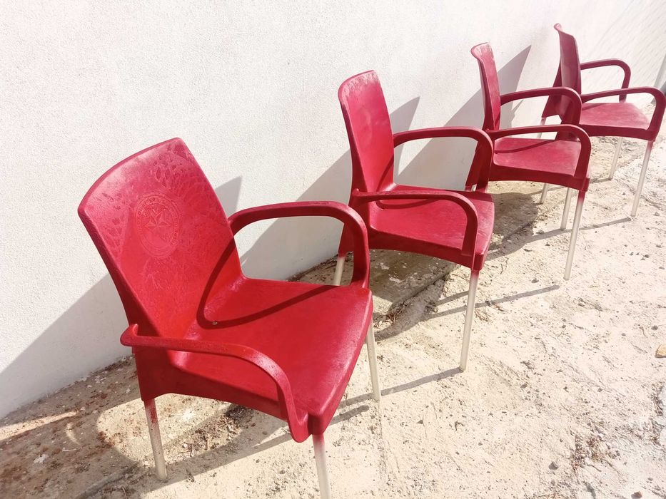 Cadeiras ( Chair ) Plastico 4 unidades