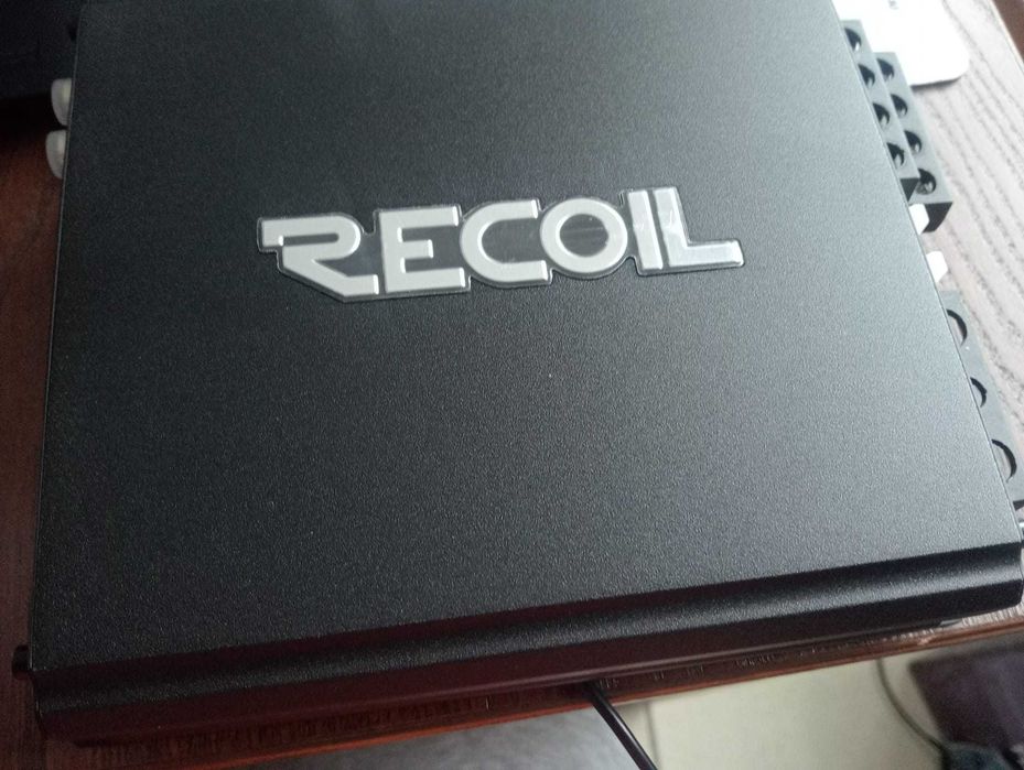 Amplificador Recoil DI550.4 Classe-D 4 Canais - NOVO (Potência Real)