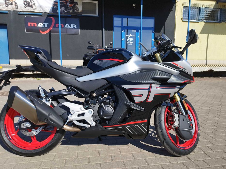Motocykl A2 CF moto 450 SR 50 KM sport MATMAR Ełk
