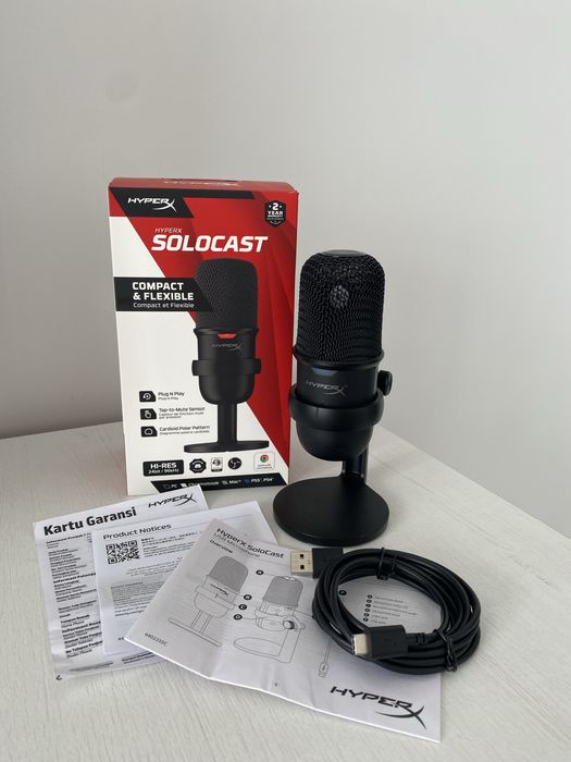 Мікрофон HyperX SoloCast, оригінал із США