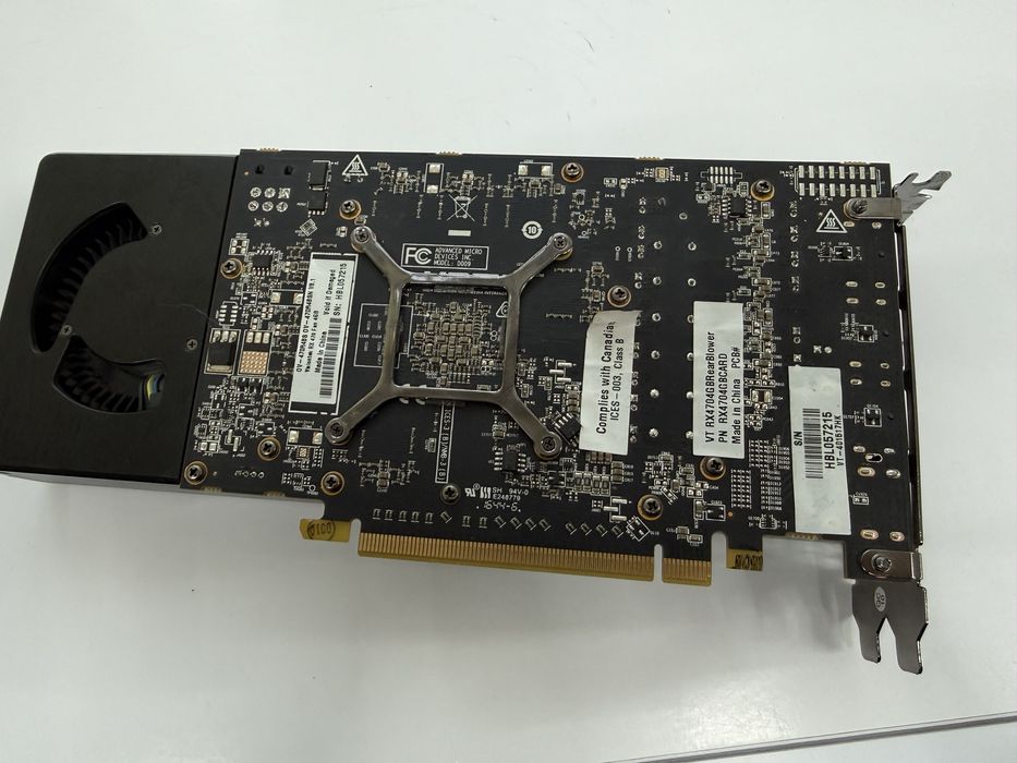 Відеокарта AMD Radeon RX 470 4GB GDDR5 (OEM, blower)