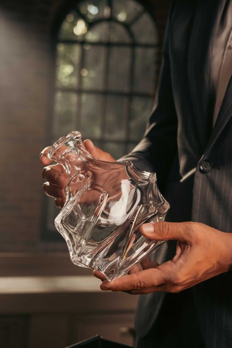 TsukiGlass – karafka / decanter do whisky w pudełku