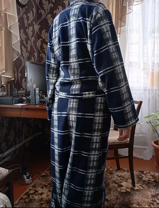 Мужской махровый халат