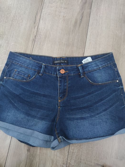 Jeansowe szorty spodenki