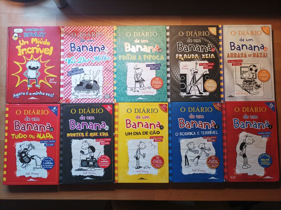 Livros diário de um banana