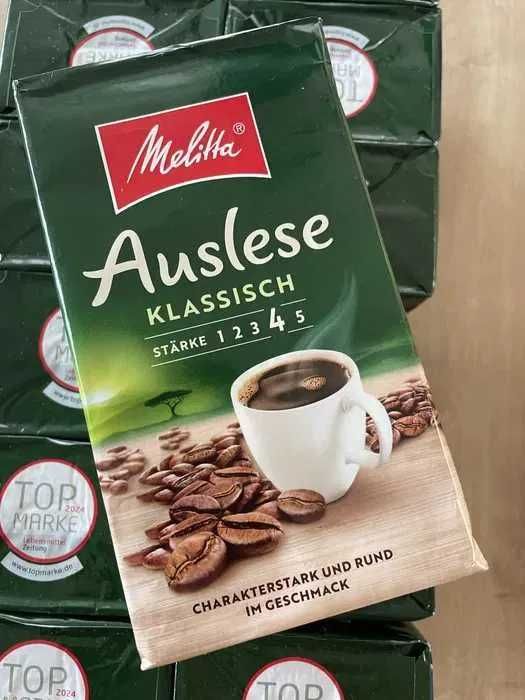 Zielona kawa mielona Auslese Melitta Melita 6kg zestaw niemiecka parzona do parzenia czarna