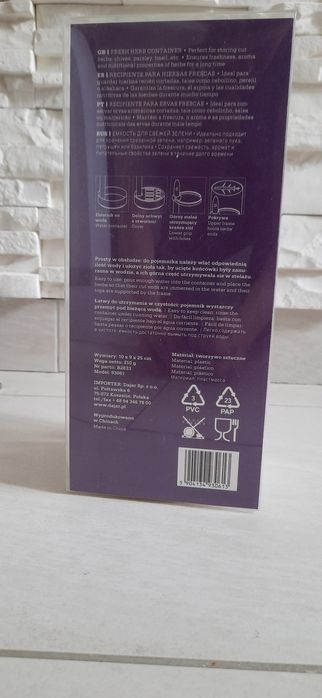 Pojemnik na zioła NOWY