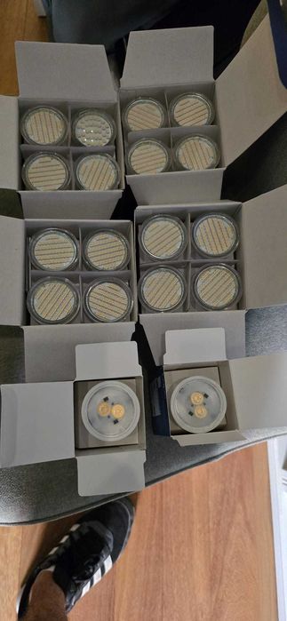 18 Lâmpadas LED GU10 – BYEK, IKEA e EGLO – Todas a funcionar