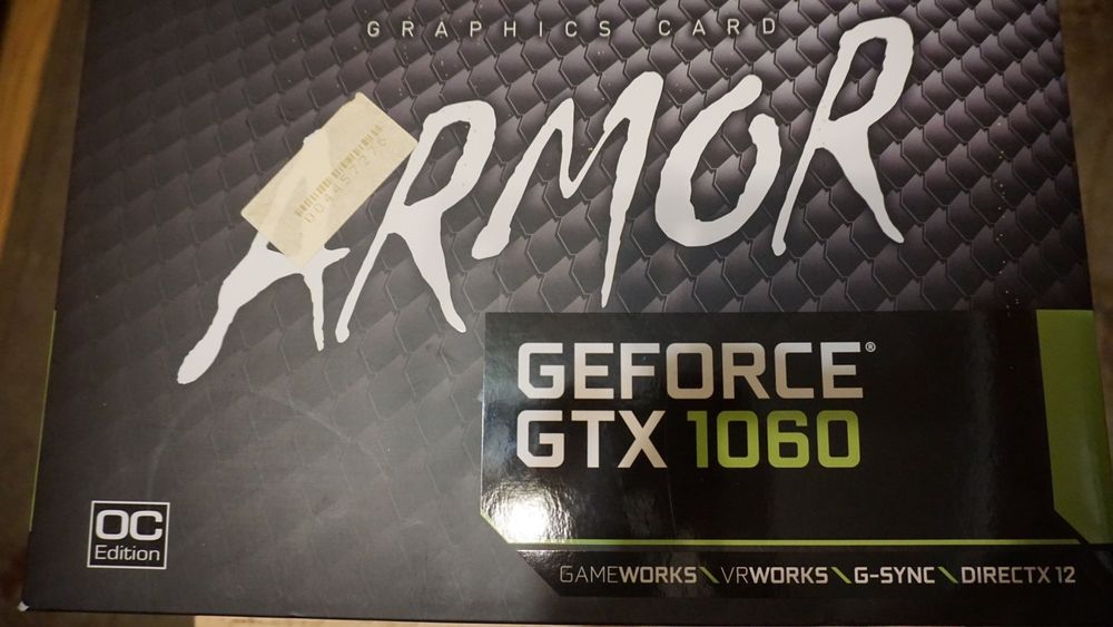 Відеокарта MSI PCI-Ex GeForce GTX 1060 Armor OCV1 6GB GDDR5 Б/В