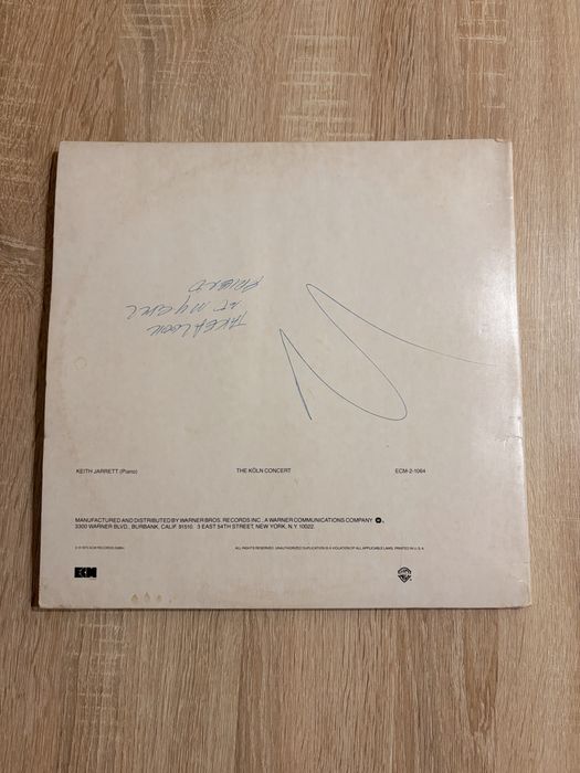Keith Jarrett The Koln Concert USA EX/VG 2 LP