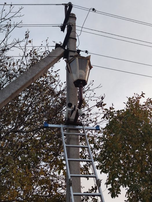 Монтаж камер  Відеоспостереження, установка Видеонаблюдения Кременчук