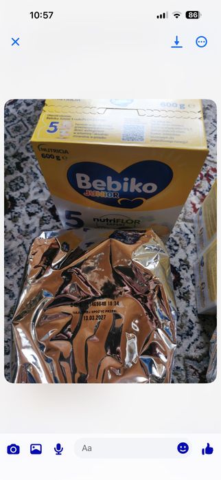 Mleko BEBIKO tanio 40 sztuk