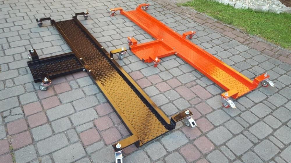 Platforma motocyklowa manewrowa wózek stojak cruiser garaż ciężki motocykl nie podnośnik producent