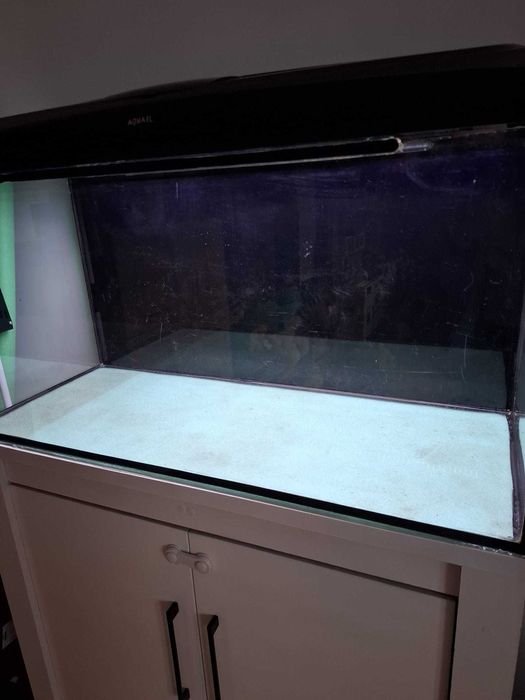 Akwarium 200l z szafką i sprzętem