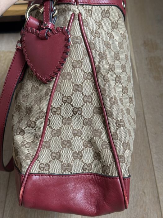 Сумка Gucci Canvas Tote St. Valentine оригінал