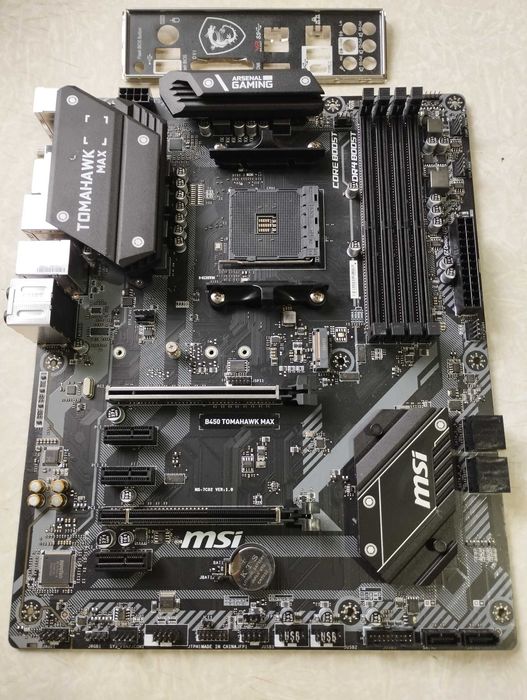 Материнская плата MSI B450 Tomahawk Max (Socket AM4)
