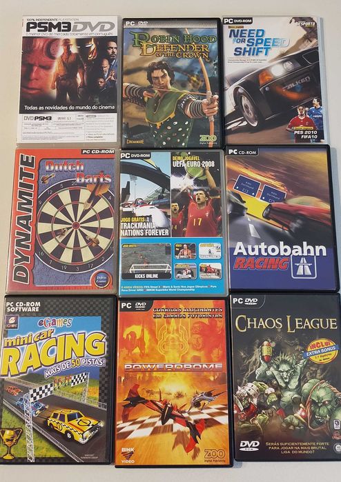 Jogos de PC – DVD
