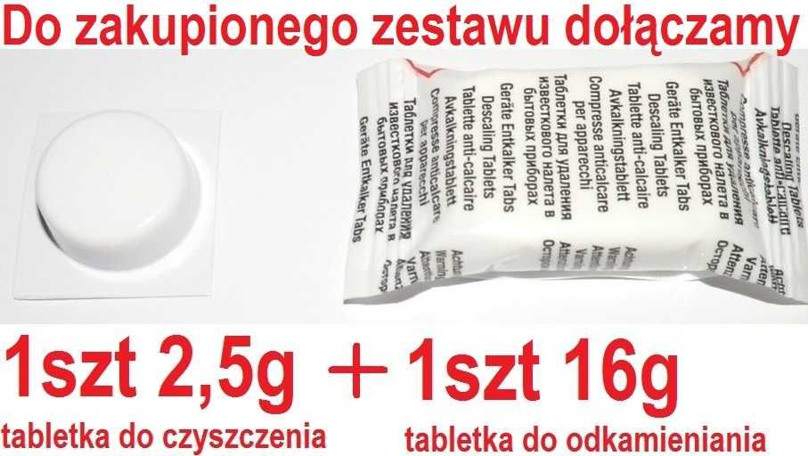 Pełny 20szt zestaw uszczelki smar tabletk ekspres Krups EA80 EA85 EA89