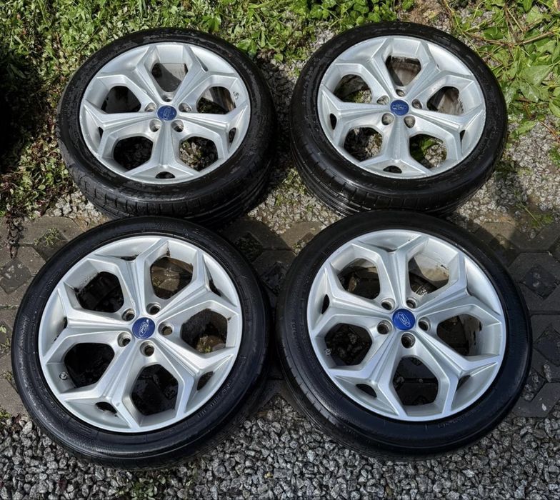 Alufelgi Ford 5x108 opony letnie 235/45/18" 2025rok Kuga Mondeo Edge Fusion Smax Cmax Focus Volvo S40 S60 S80 V50 XC Renault jaguar