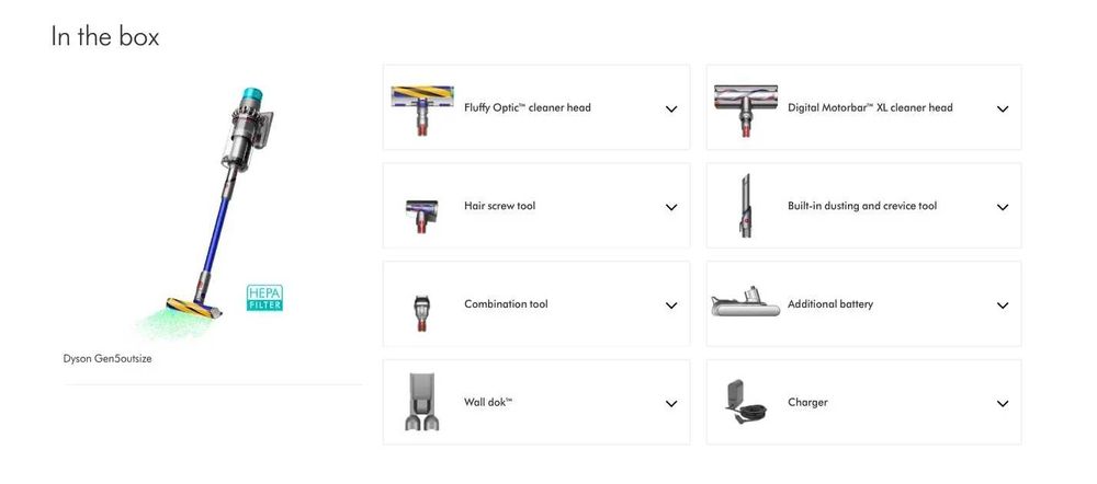 Пилосос Dyson Gen5 Outsize