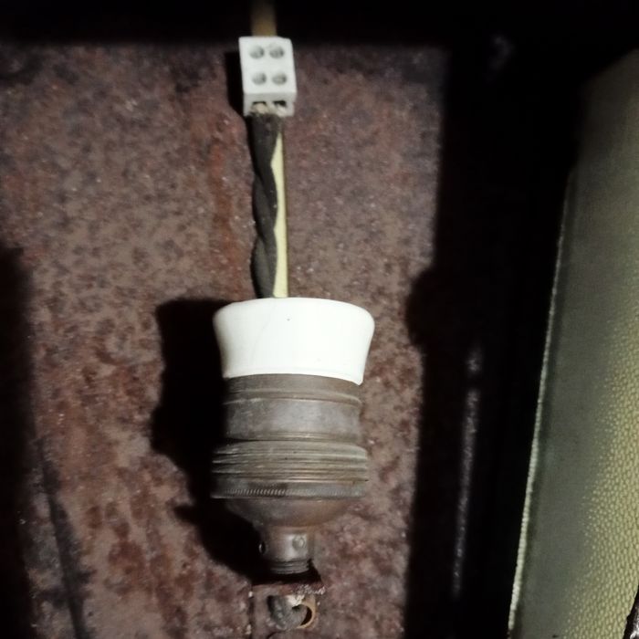 Candeeiro de entrada em ferro forjado