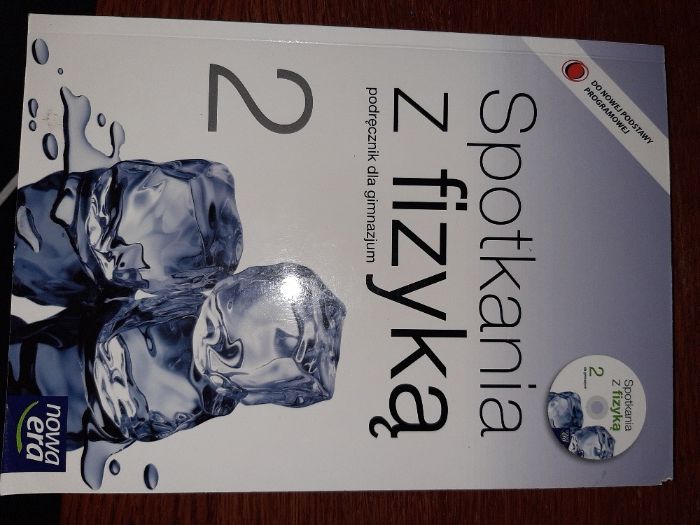 Spotkania z FIZYKĄ 2 Fizyka 2 PODRĘCZNIK do fizyki + CD Praca MOC=15zł