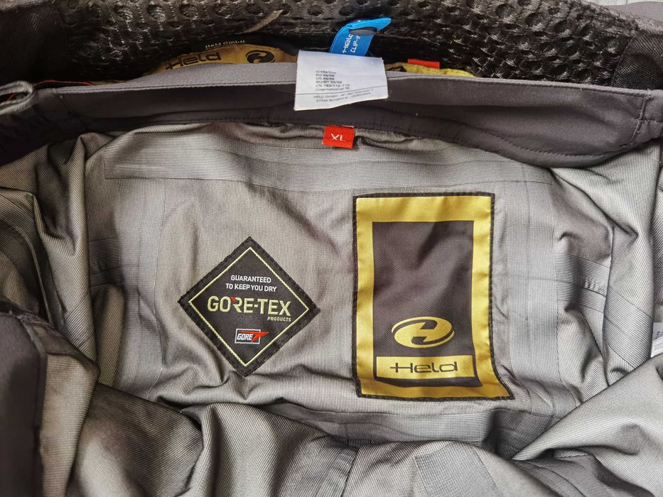Held Carese Evo GoreTex XL, spodnie i kurtka. Komplet. Sprzedam.