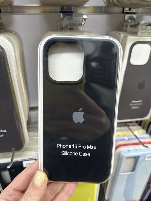 Силіконовий чохол на айфон 16 про макс, чехол на Iphone 16 pro max