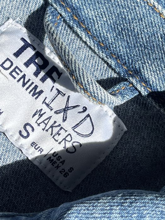Zara trf denim S-M kurtka jeansowa
