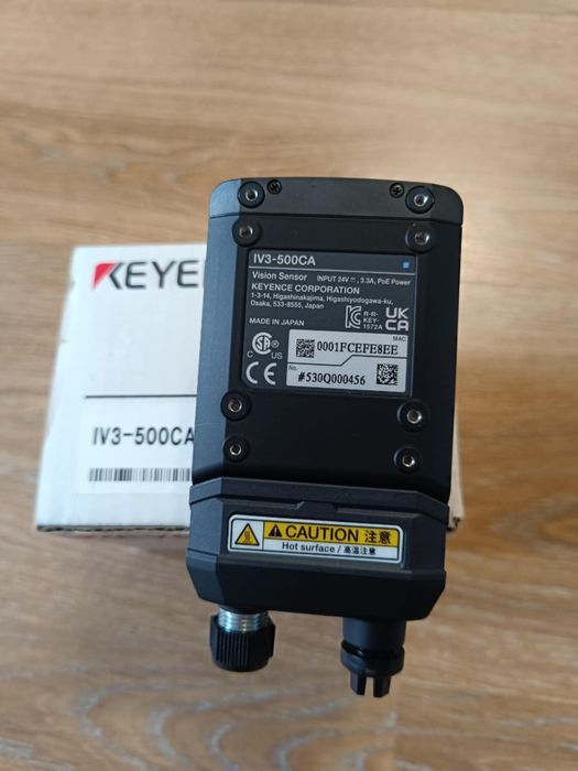 Kamera Keyence IV3-500CA komplet z okablowaniem