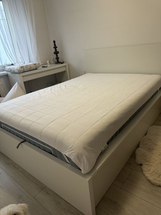 Łózko IKEA jak NOWE + materac