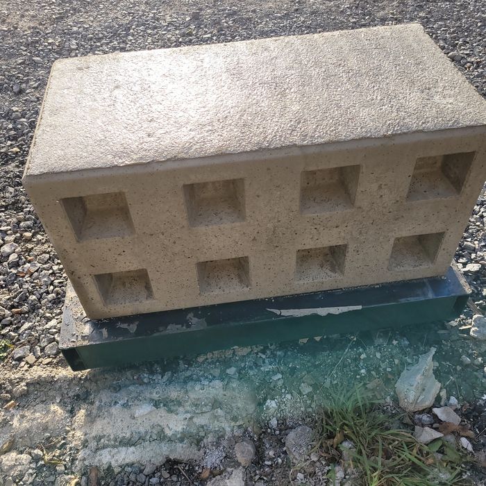 Blok betonowy, mury oporowe