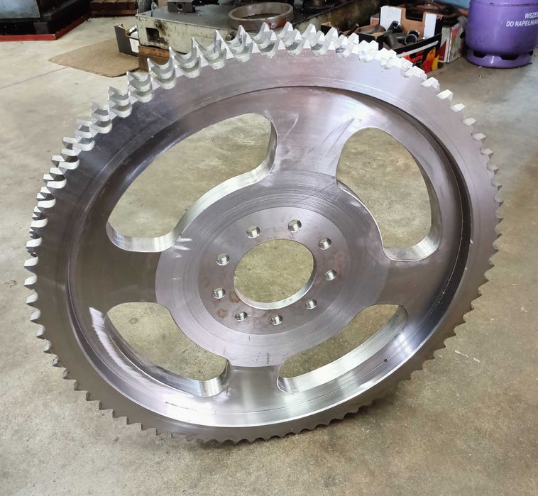 Koło napędu rotora Z74 przyczepy samozbierającej CLAAS SPRINT