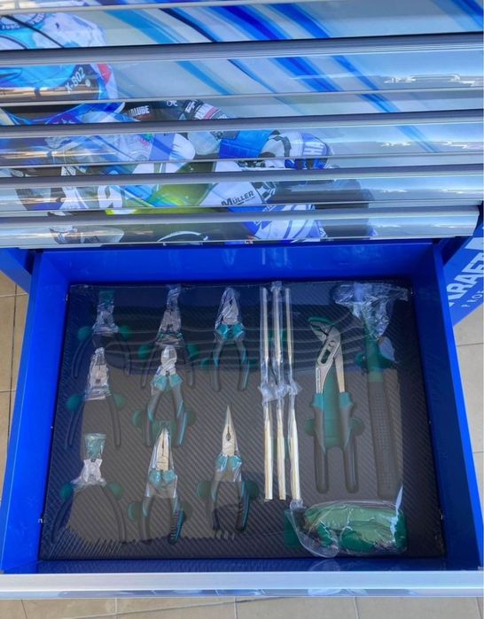 Caixa de ferramentas azul