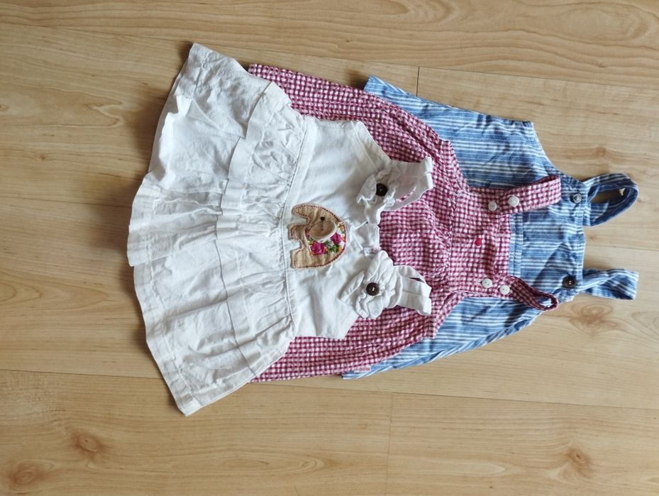 Paczka ubranek dla dziewczynki r. 74