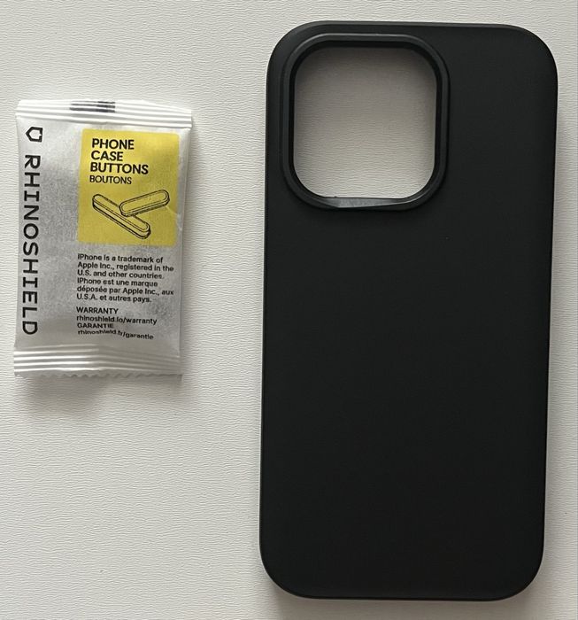 Etui RhinoShield SolidSuit MagSafe iPhone 15 Pro nowe czarne