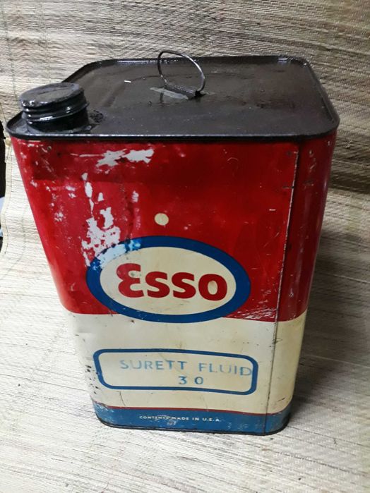 Latas óleo antigas