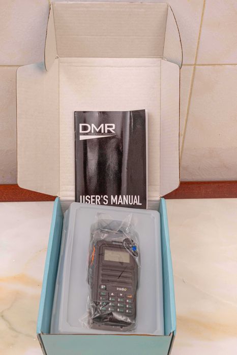 Radio portatil Iradio DM-UV4R, Digital! Novo na caixa.