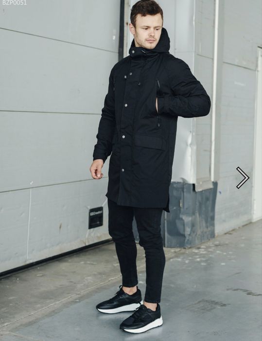 Демісезонна парка staff me black