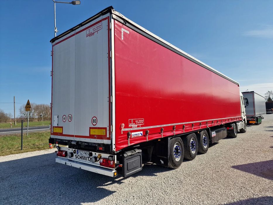 Schmitz Cargobull FIRANKA - RAMA OCYNK - NOWE PLANDEKI - PALECIARA