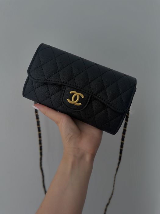 Жіноча сумка Chanel, сумочка Chanel, жіноча чорна сумка