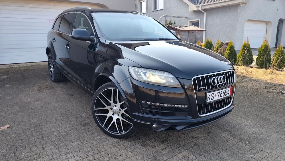Audi Q7 3.0 TDI 245km S-LINE Po Lifcie 7 Osób Xseno LED NAVI Climatrnic Bezwyp