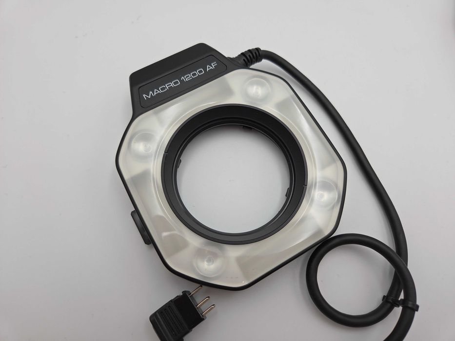 WYPRZEDAŻ Lampa pierścieniowa Minolta Macro Flash 1200AF SET(n)