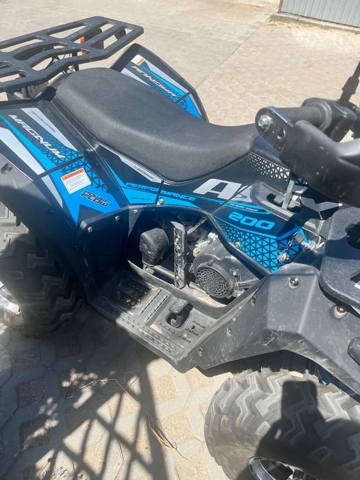 Quad 250 zarejestrowany