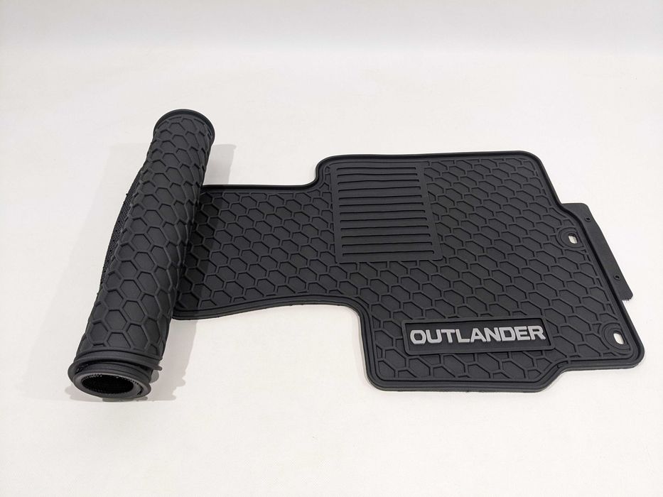 Гумові килимки Mitsubishi Outlander Мітсубіші Оутлендер коврики 12-21