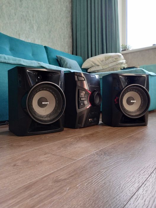 Сучасний муз центр 500 Вт Sony ( Блютуз / AUX / USB / MP3 / CD ) Сони