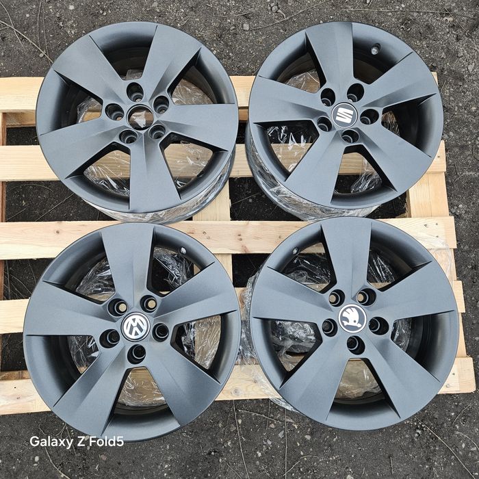 Alufelgi 15 Skoda Fabia Rapid Roomster Seat VW 5x100 ET38