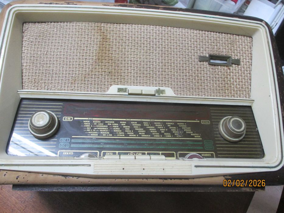 Telefonía, rádio antigo