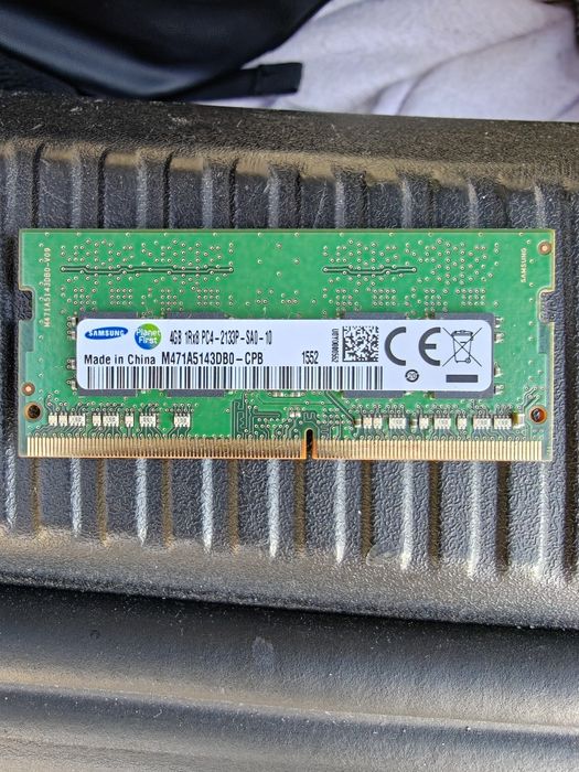 RAM Samsung 4GB DDR4 2133MHz SODIMM para portátil